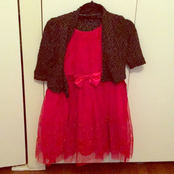 My Michelle Other - Girls Dress and Knit Jacket